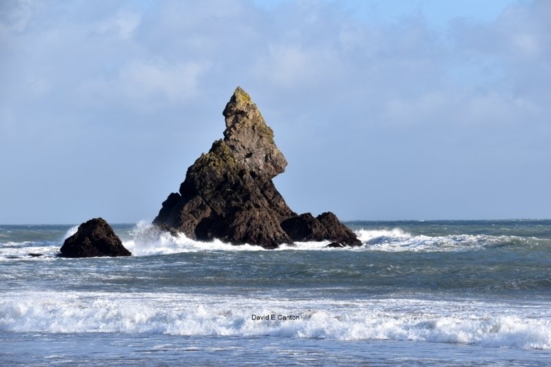 Church Rock on Pembrokeshire Coast