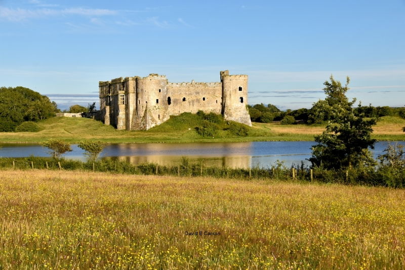 Carew Castle in Pembrokeshire