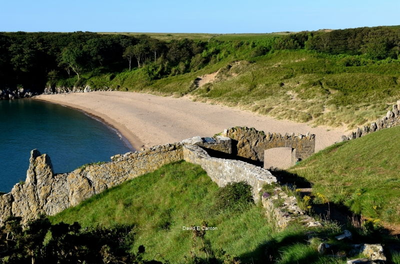 Barafundle Bay in Pembrokeshire