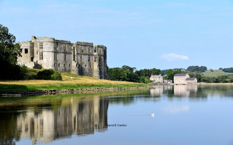 Carew Castle and Mill