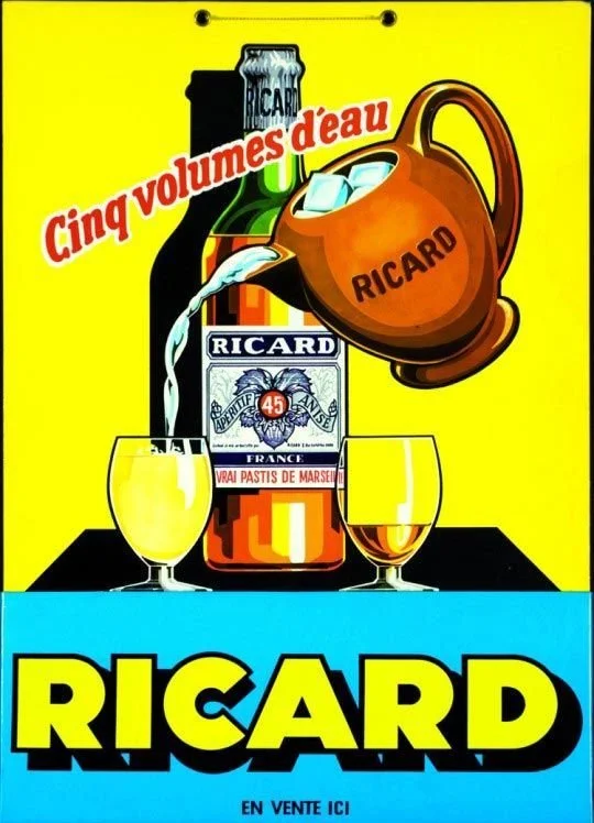 PASTIS RICARD O derradeiro Pastis de Marseille
