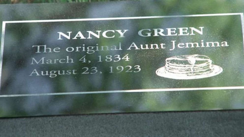 Remember "Aunt Jemima?" Guess what, She was a real person: Nancy Green