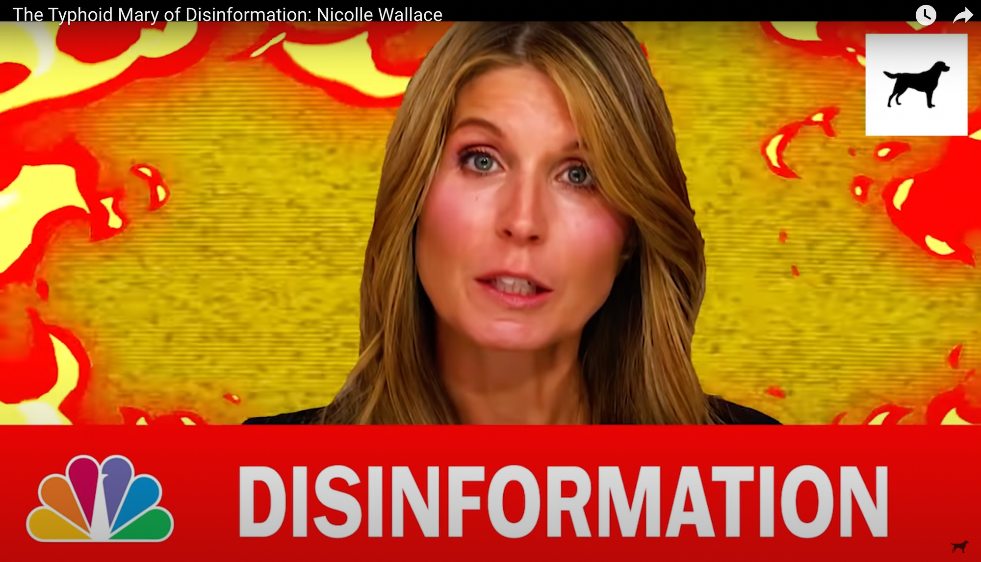 "The Typhoid Mary of Disinformation": Nicolle Wallace. Nobody Spreads it More Relentlessly.
