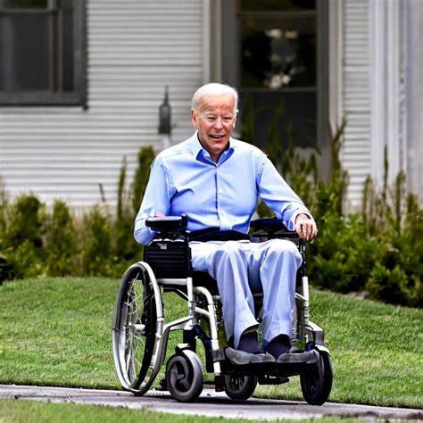 Is it time that Biden gets a wheelchair?