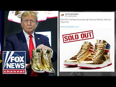 Sweet. Trump Sneakers sell out within hours.