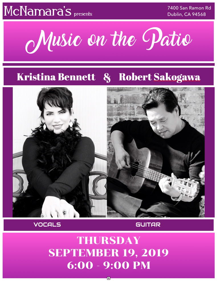 Kristina Bennett & Robert Sakogawa on Guitar
