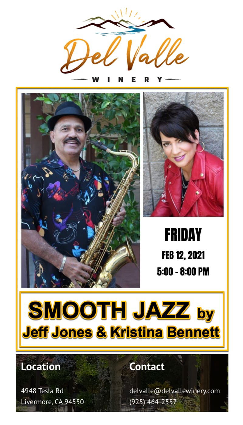 Del Valle - Smooth Jazz with Kristina Bennett & Jeff Jones