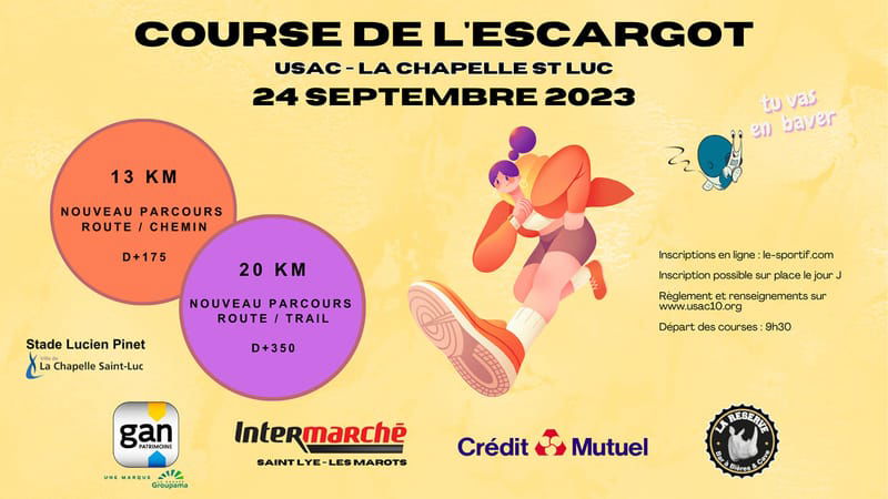 14ème course de l'escargot