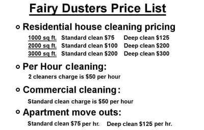 Price List image