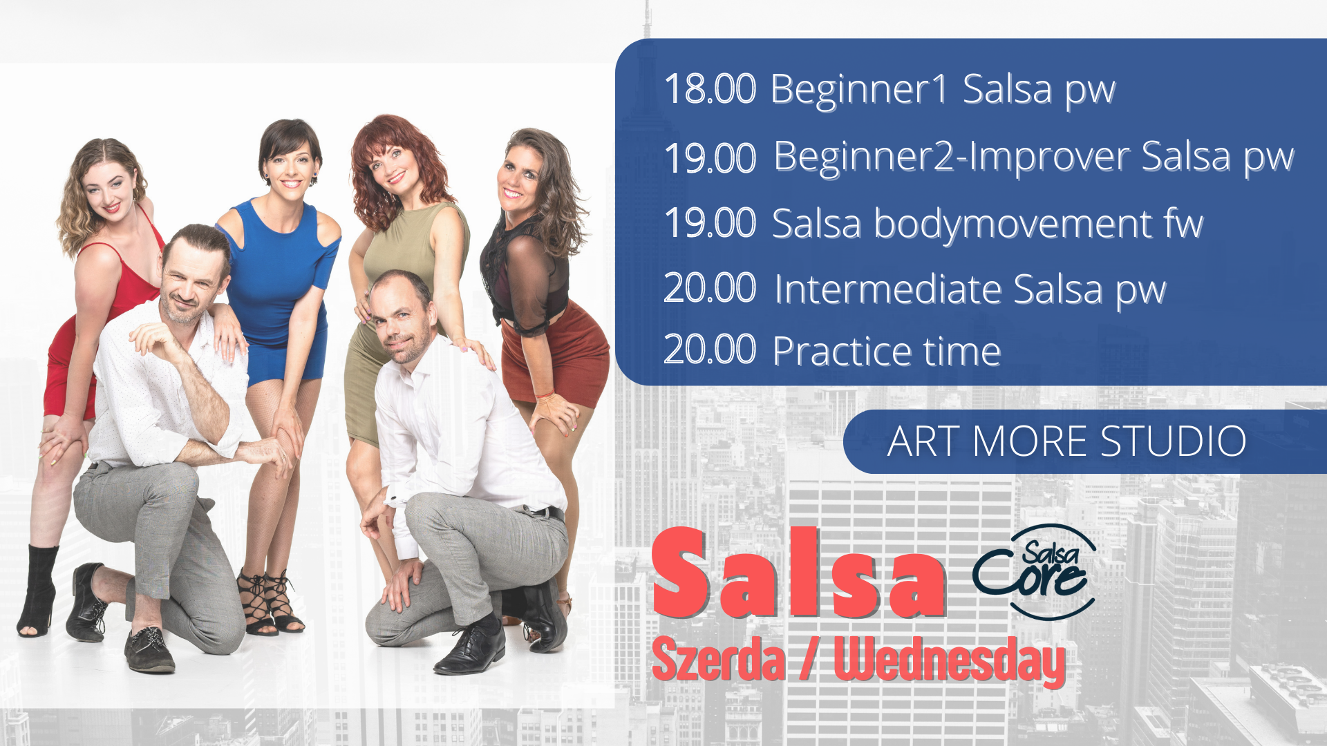 Salsa Szerda / Wednesday at Art More Studio