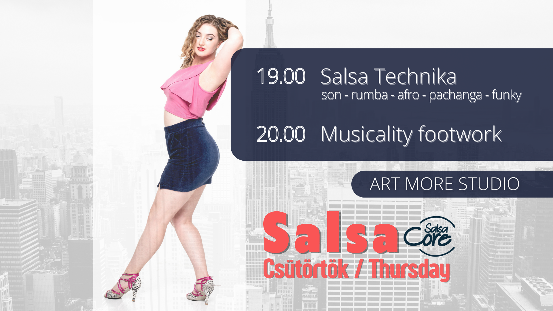Salsa Csütörtök / Thursday at Art More Studio