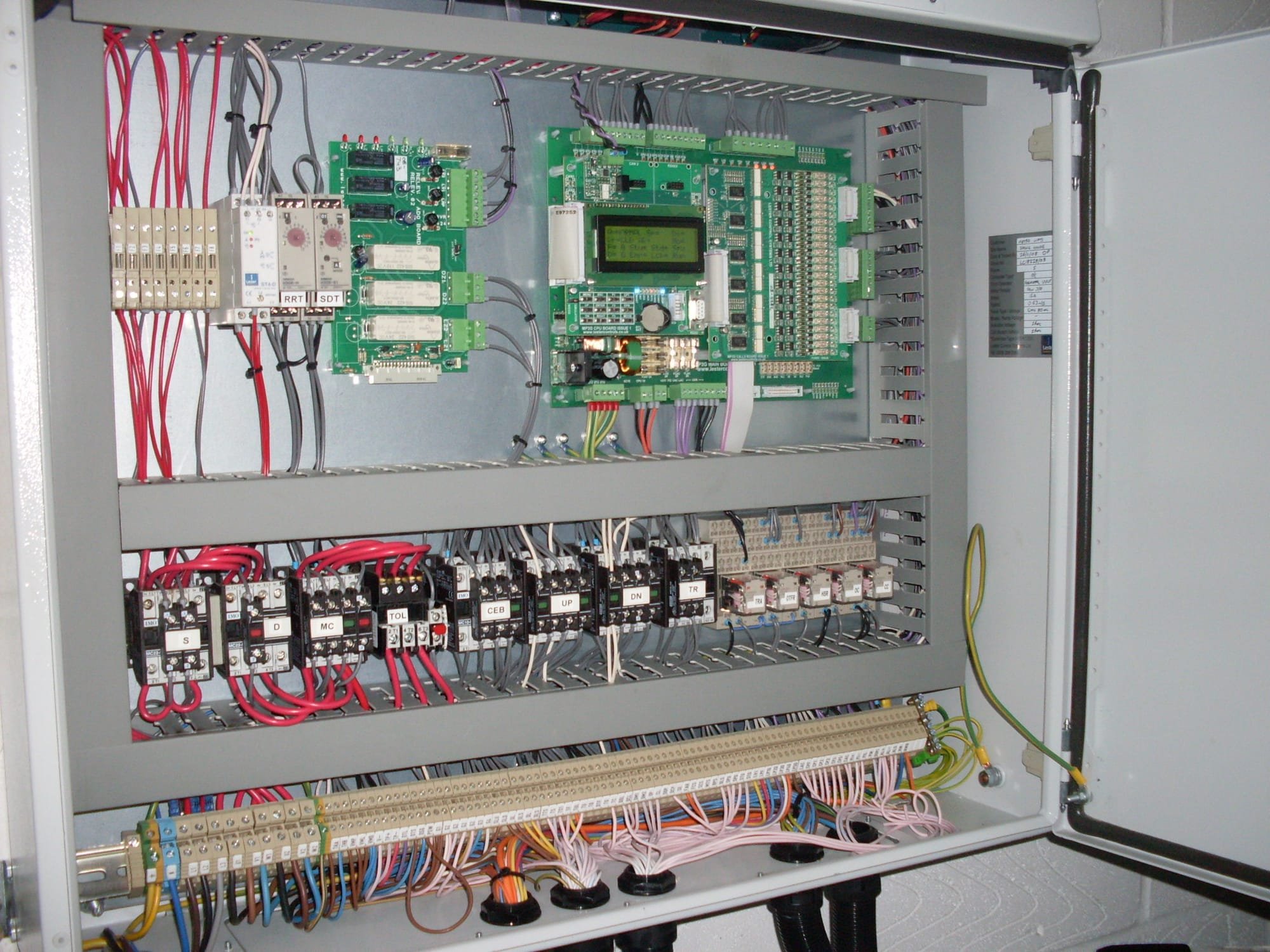 After - New modern control panel