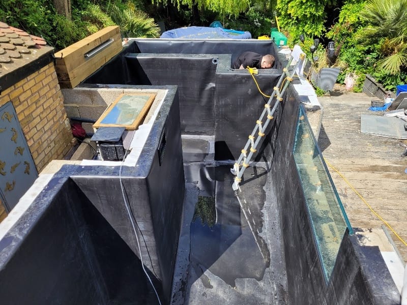 Pond Liners & Fiberglassing Howie Koi Dorset