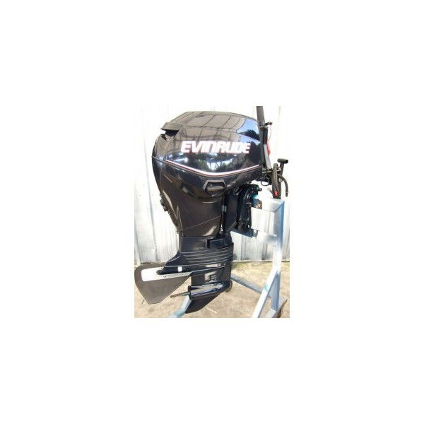 2009 EVINRUDE ETEC 40HP 20 INCH SHAFT DIRECT INJECTED 2STROKE TILLER