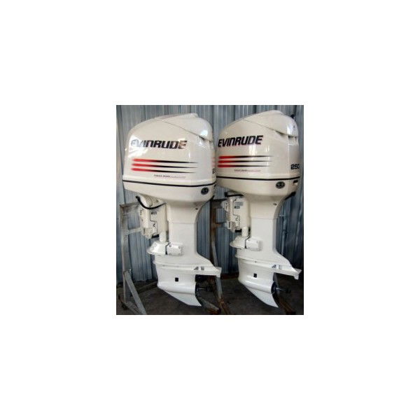 2009 EVINRUDE ETEC 40HP 20 INCH SHAFT DIRECT INJECTED 2STROKE TILLER