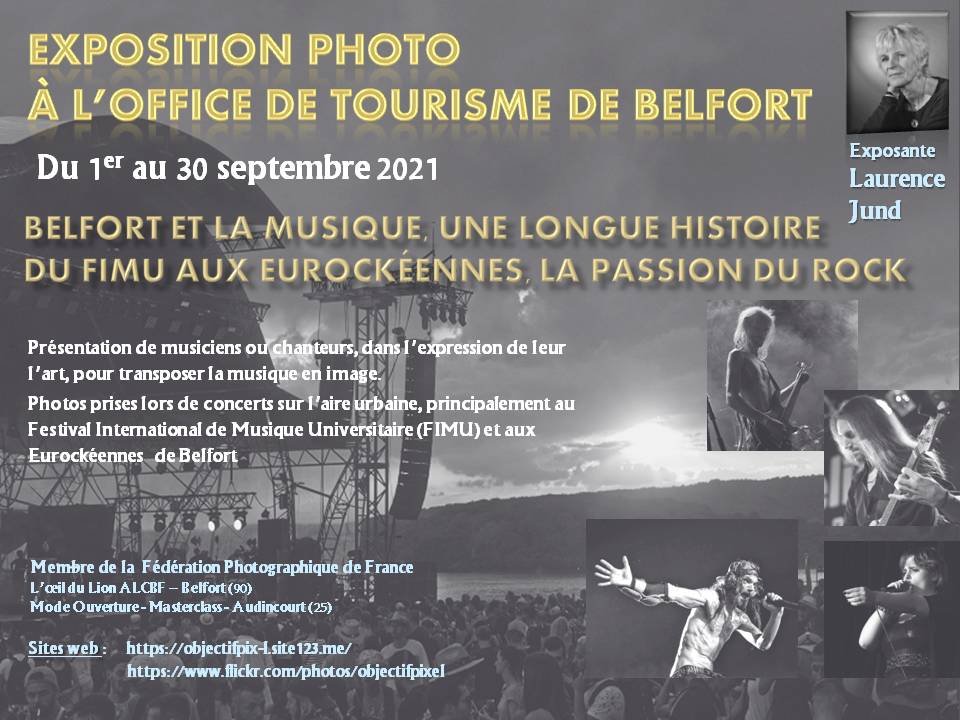 Exposition Septembre 2021:                                                        Belfort et la Musique, une longue histoire