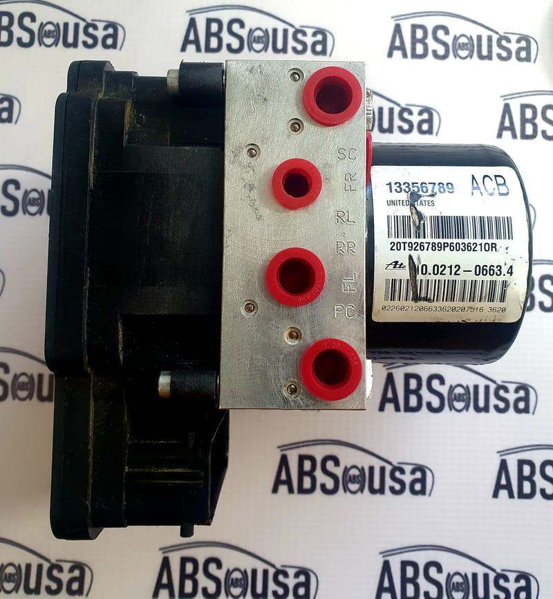 Modulo ABS Opel Astra J, 13356789, 10.09614522.3, 10.06193651.1