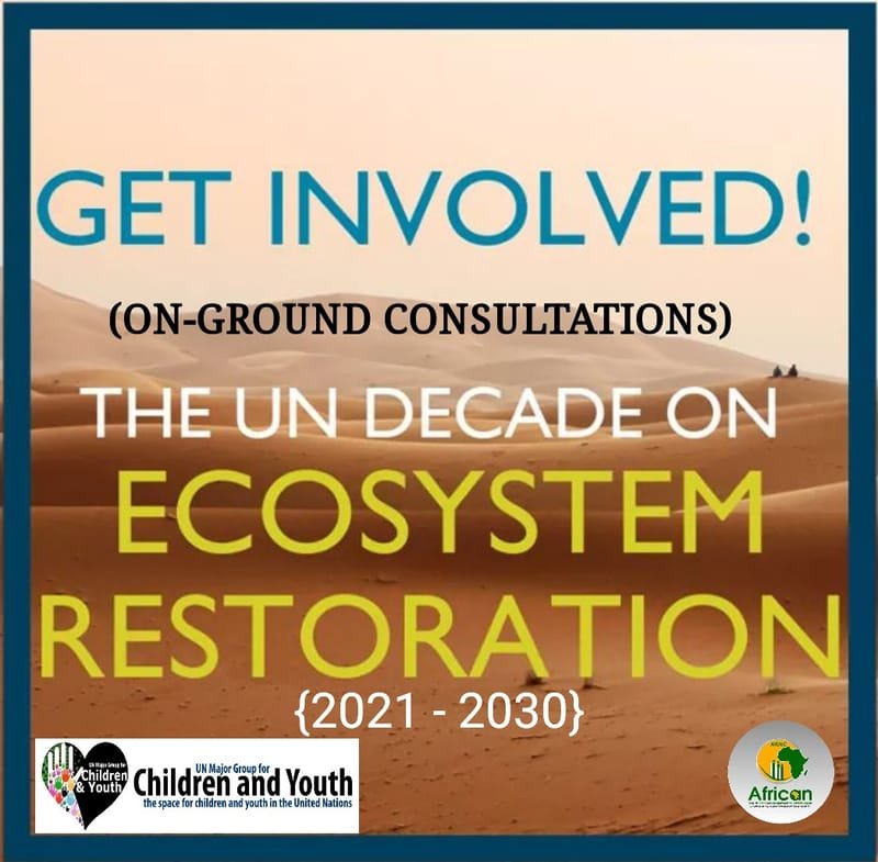 On-Ground Consultation - UN Decade of Ecosystem Restoration (2021-2030)