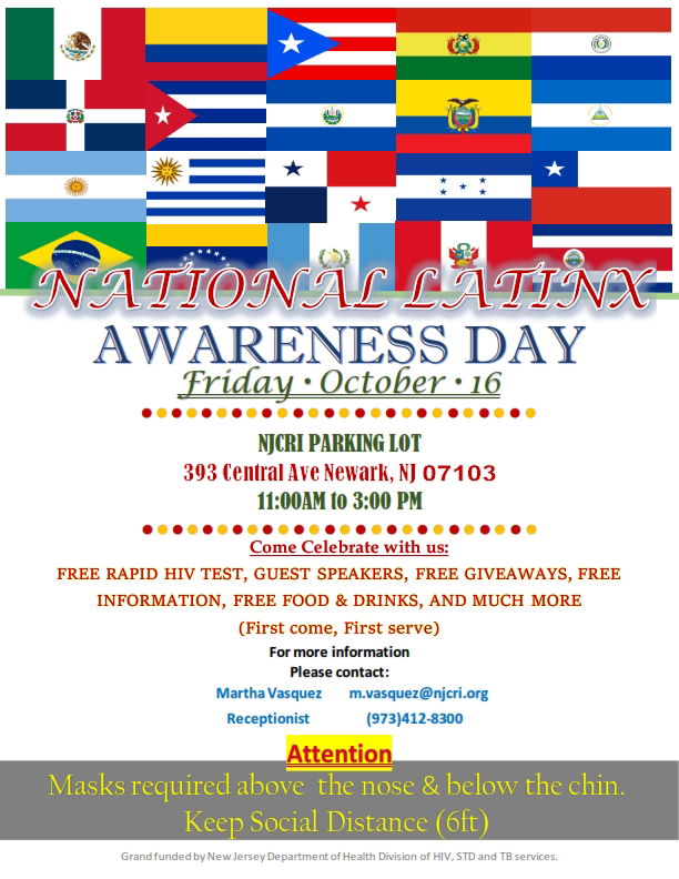 NATIONAL LATINX AWARENESS DAY - NJCRI