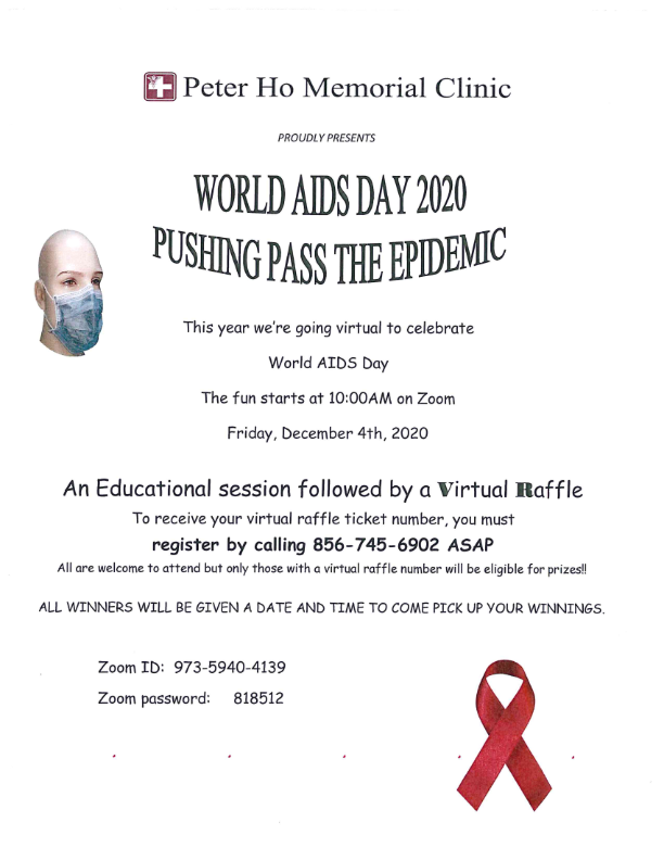 Peter Ho's World AIDS Day Event - Pushing Pass the Epidemic