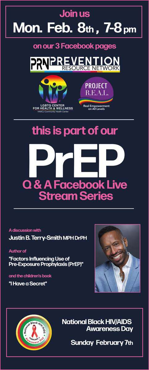 PrEP Q&A Facebook Live Stream Series