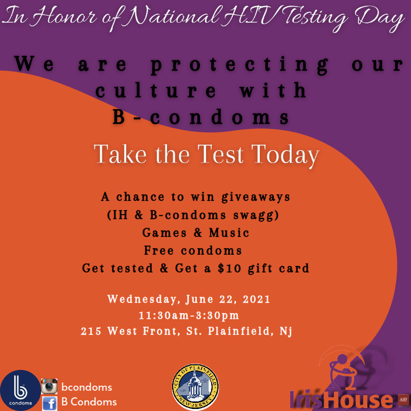 Iris House - National HIV Testing Day Event