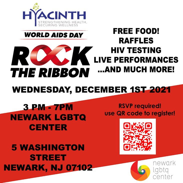 Hyacinth World AIDS Day - Rock the Ribbon