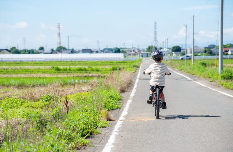 自転車の安全運転への啓発運動