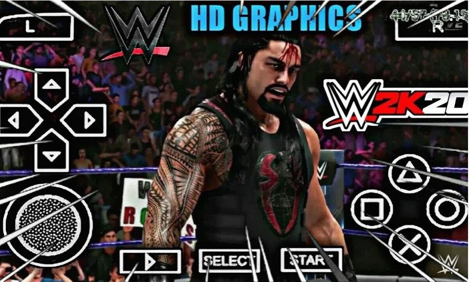 Download highly compressed WWE 2k20 ppsspp iso file