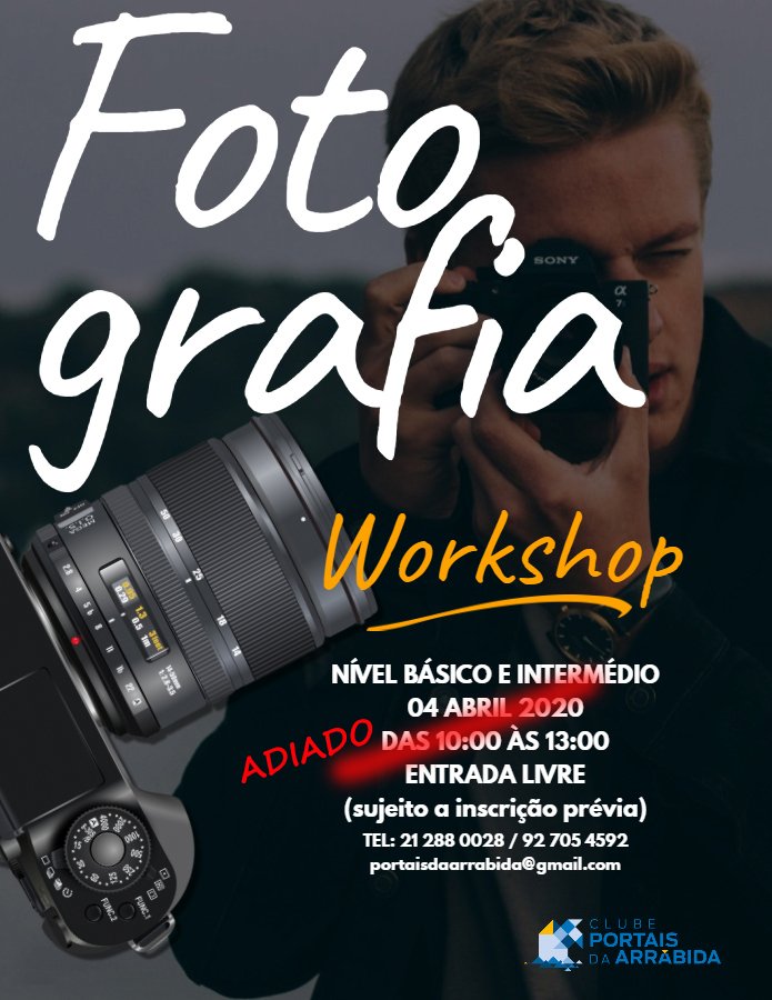2º Workshop de Iniciação à Fotografia