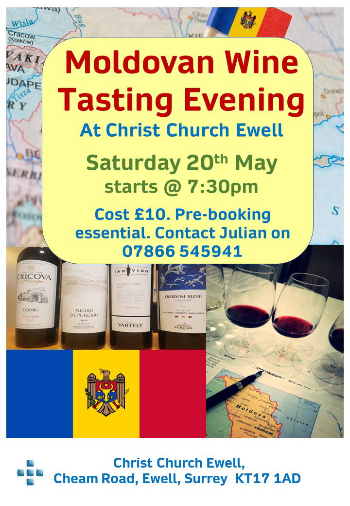 Moldovan Wine Tasting Evening - With Report On Charity And Refugee Work