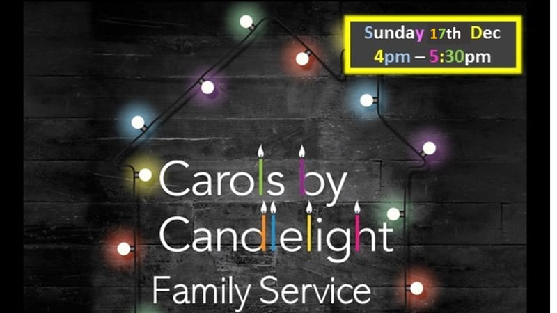 Carols By Candlelight (All Ages) Sun 17th Dec @ 4pm