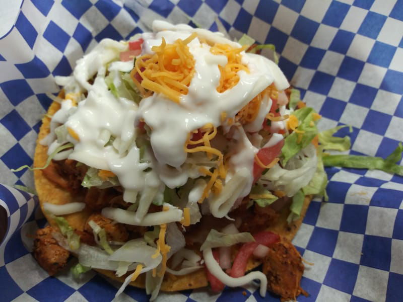 Chicken Tostada