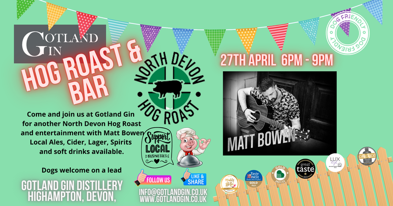 Hog Roast and Entertainment with Matt Bowen