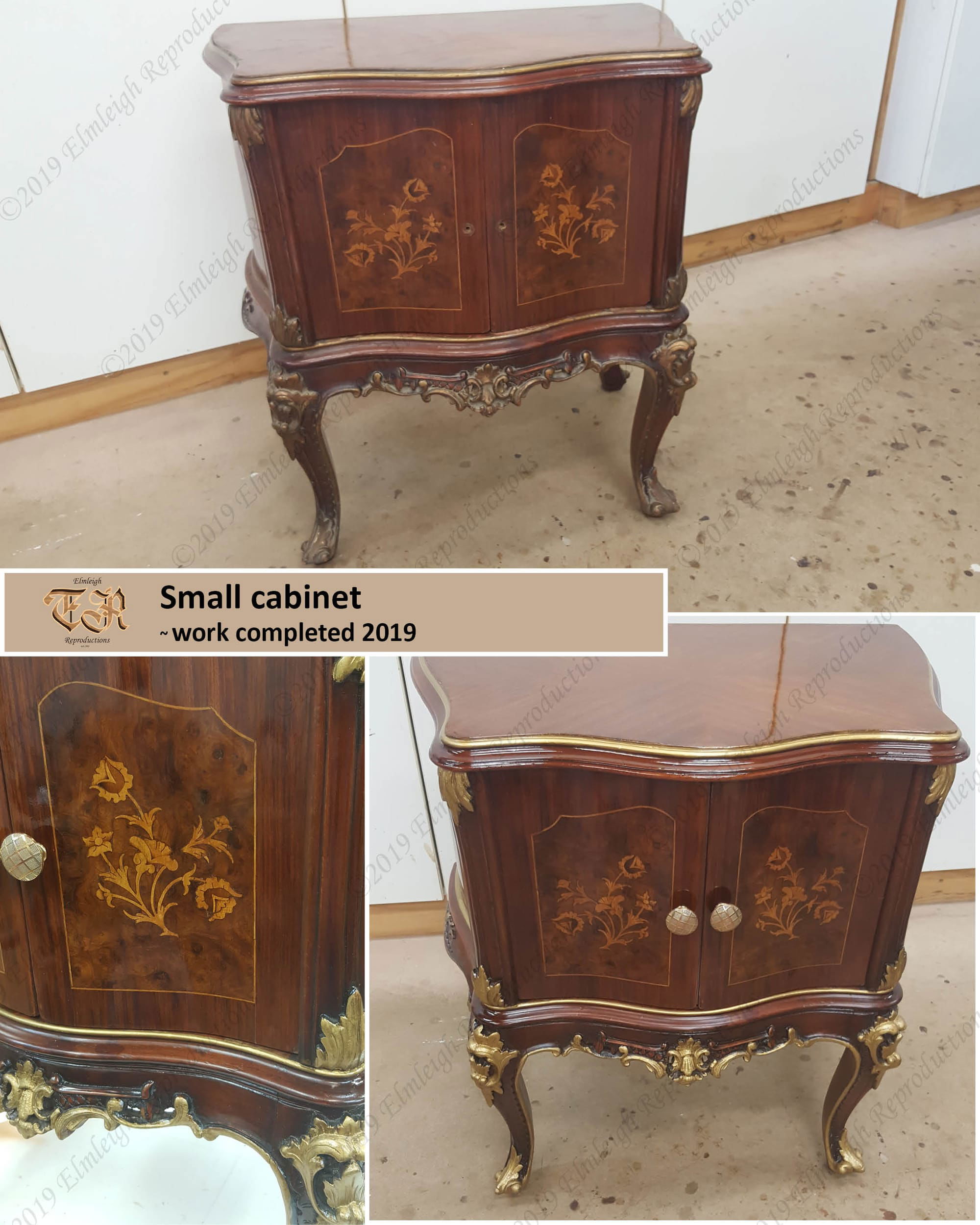 Walnut cabinet