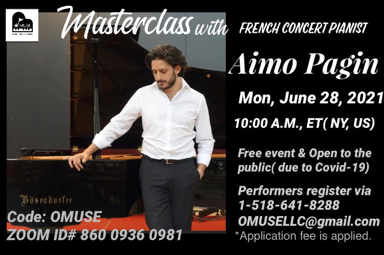 Masterclass with Aimo Pagin