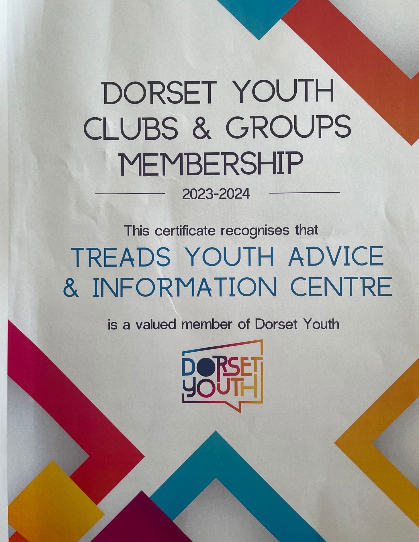 Membership To Dorset Youth