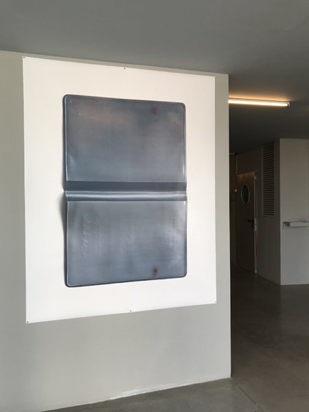 Untitled  (identity booklet),  Scanning, 190 x 150 cm, 2017
