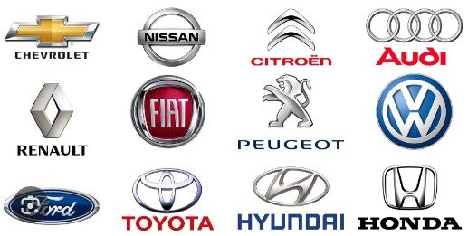 Car parts of the main brands made in Brazil