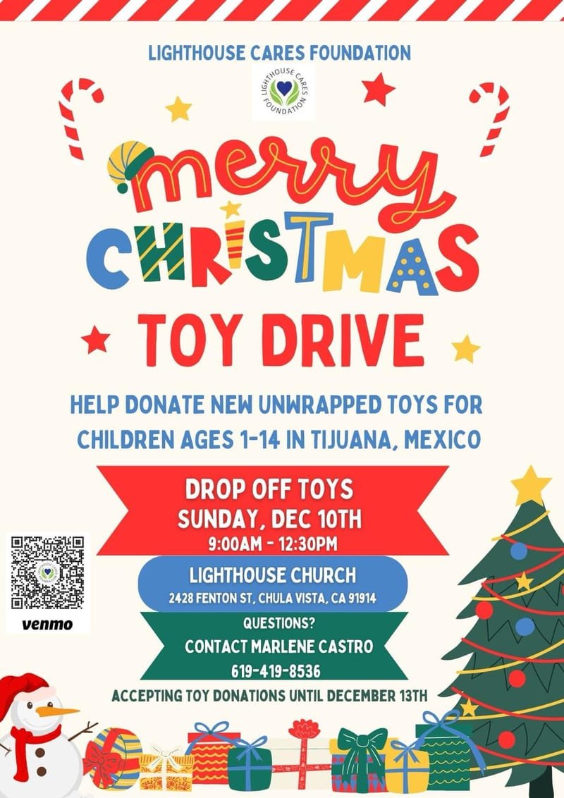 Merry Christmas toy drive