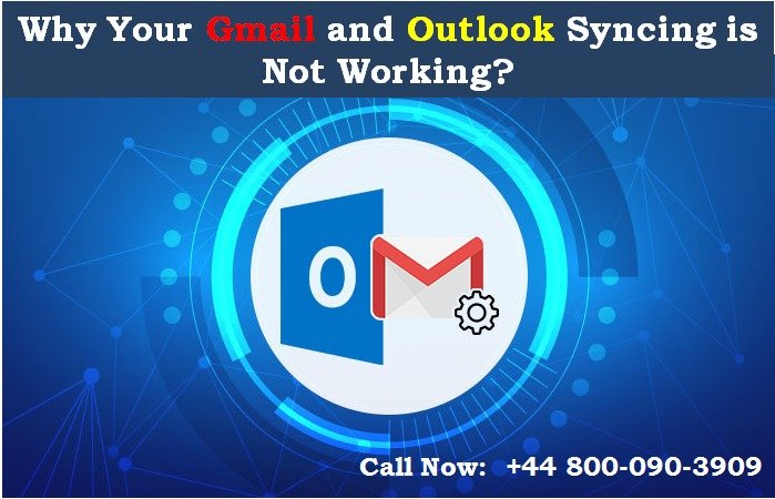 Reason Why Your Gmail and Outlook Syncing is Not Working?