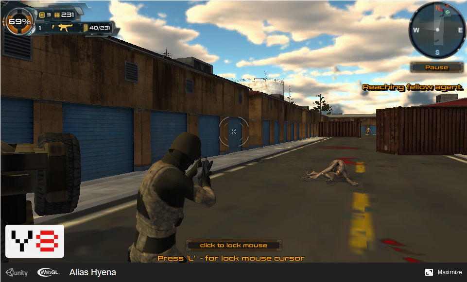 Alias Hyena Online 3D-Game