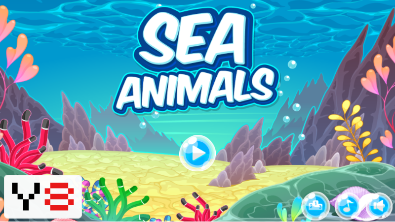 Sea Animals HTML5 puzzle online