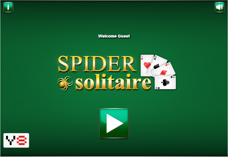 Spider Solitaire HTML5 Board Game