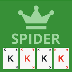 Spider Solitaire online board game