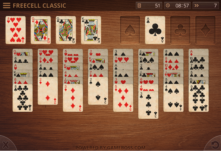 Freecell Classic Solitare by Gameboss
