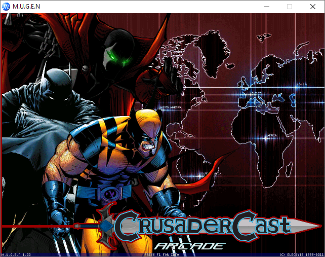 Crusader Cast Marvel VS DC MUGEN V 5.0 NEW