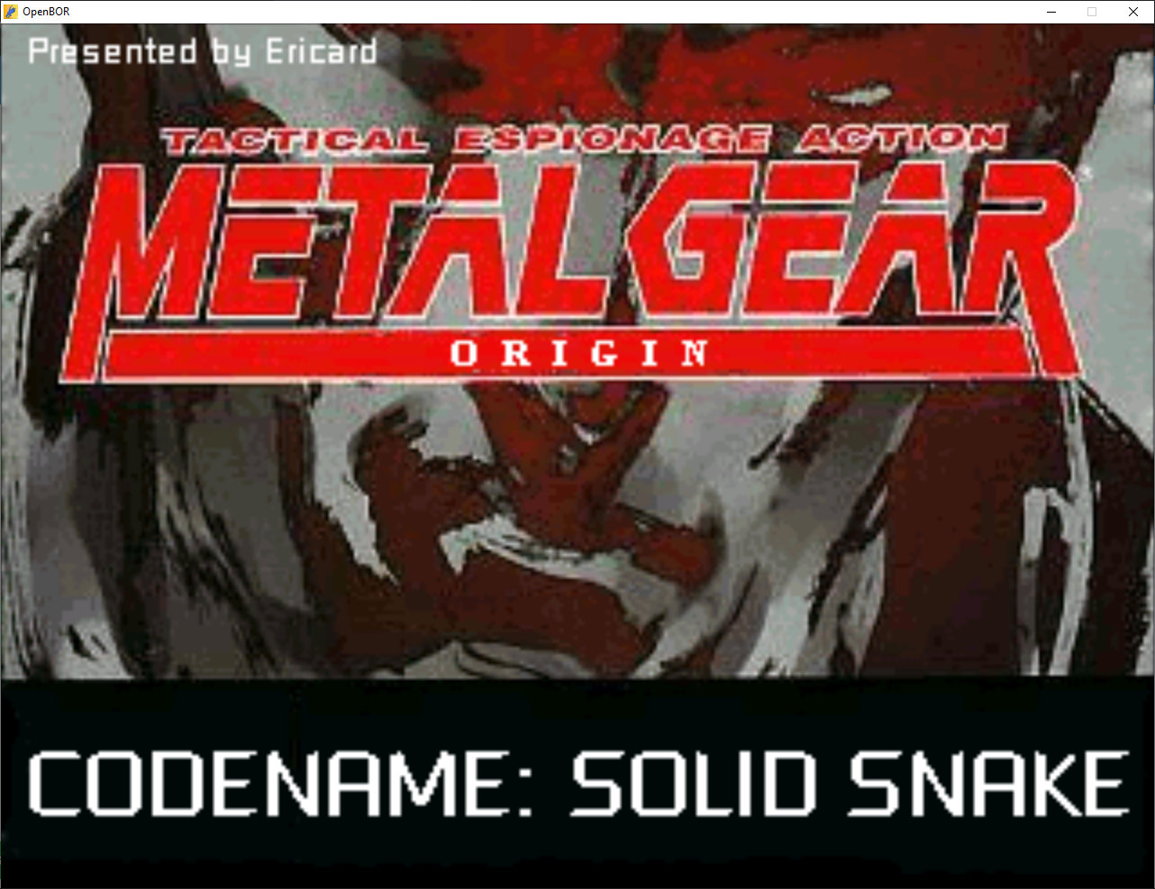 Metal Gear Origin - Code Name-Solid Snake [v.3.0 Build 3366]