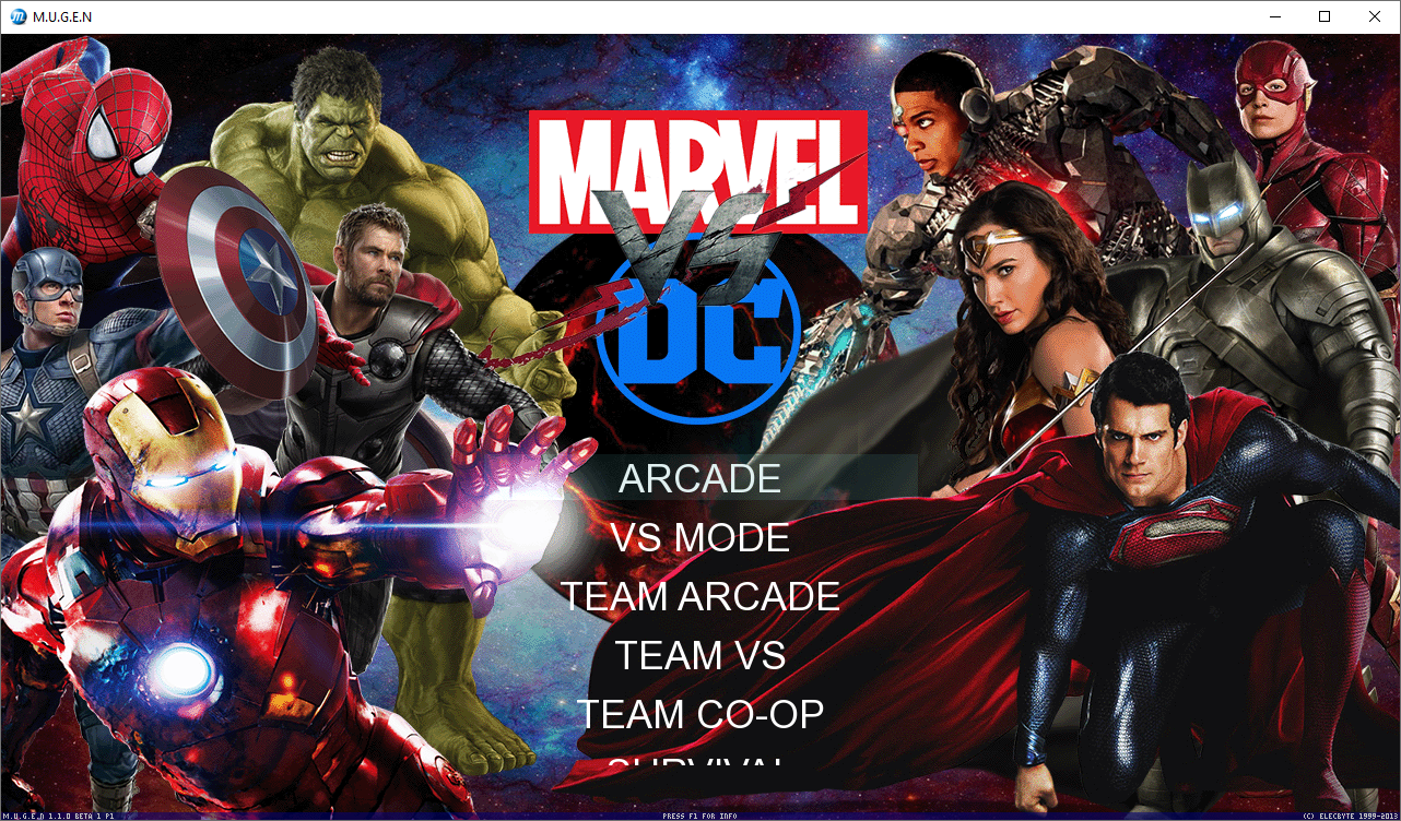Marvel VS DC Mugen Jus | MUGEN