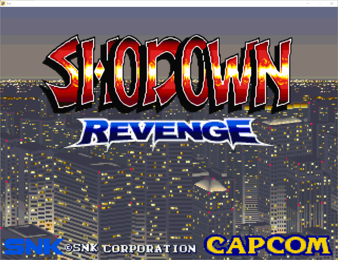 Showdown Revenge - OpenBoR Demo